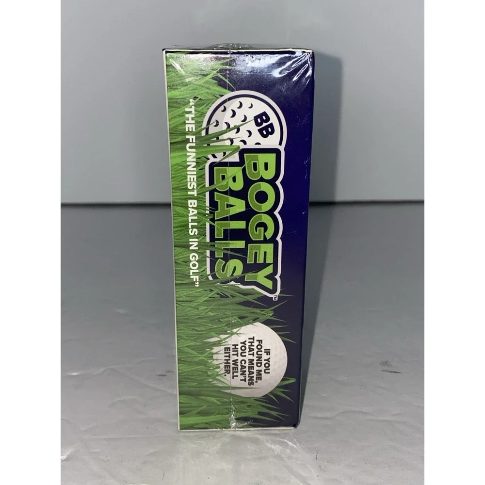 Laughing Smith Funny Bogey Balls 3 Pack - The‎ Funniest Balls In Golf  - New!!!